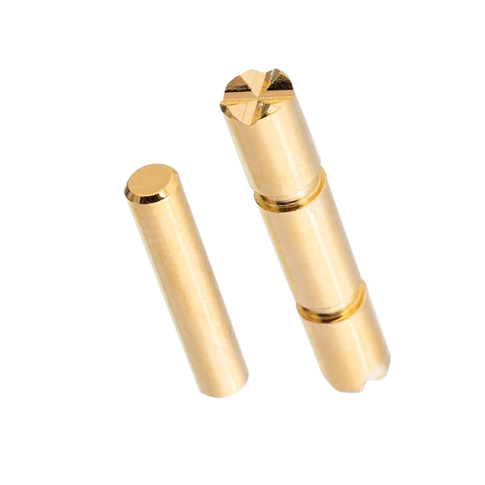 Tyrant CNC Glock Gen5 Diamond Cut Takedown Pin Set Gold Stainless