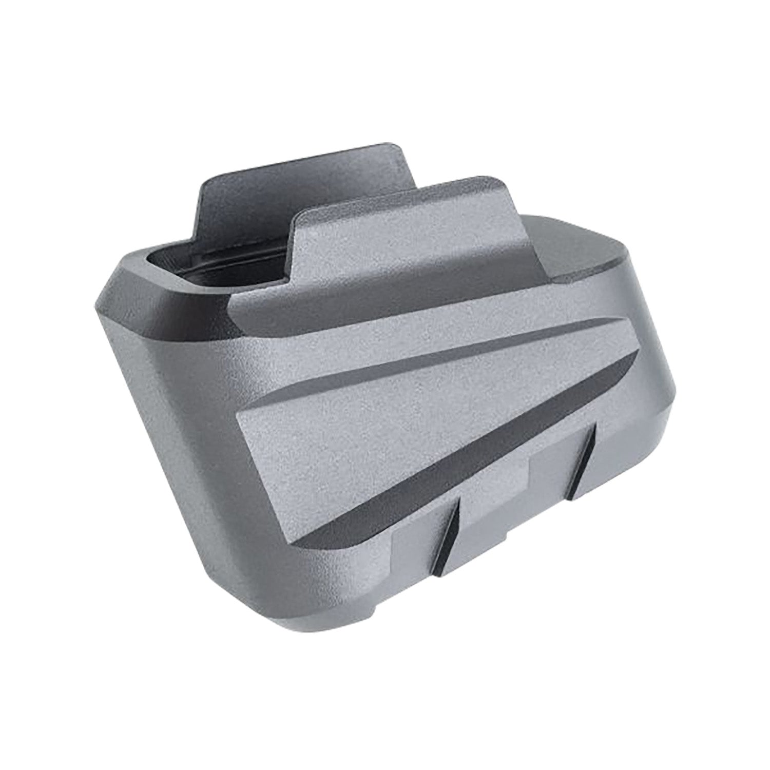 Tyrant Designs Sig Sauer P320 Mag Extension 5-Round Grey Aluminum