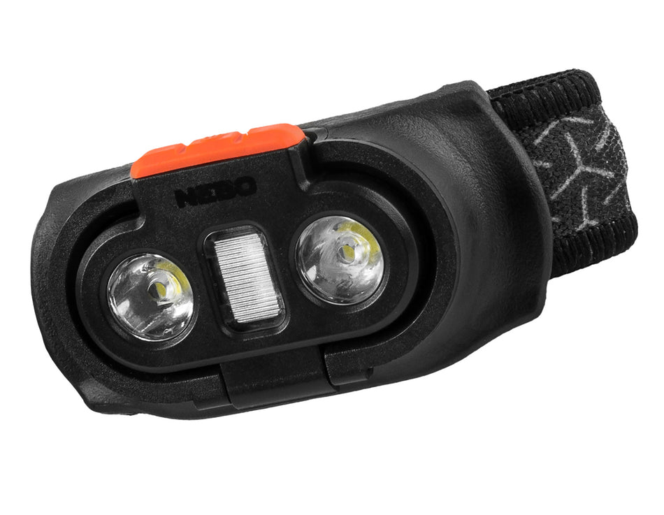 NEBO NEBHLP0007 Einstein Headlamp Black 1000 Lumens 5 Light Modes Rechargeable