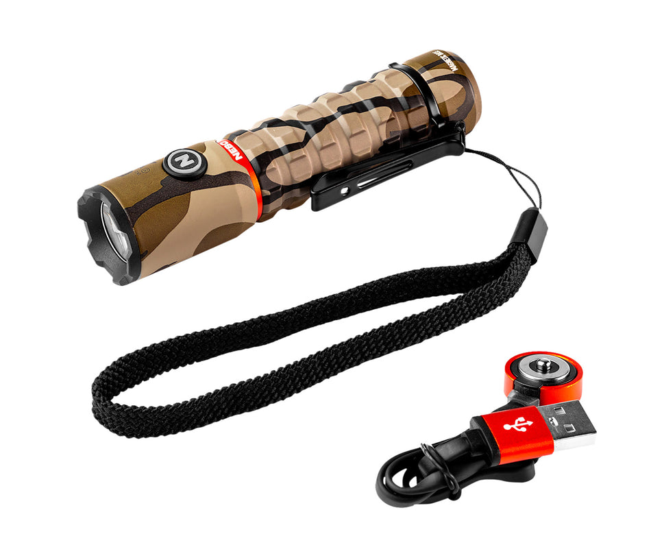 NEBO NEBFLT1062 Torchy 2K EDC Flashlight Mossy Oak Bottomland Camo 2000 Lumens
