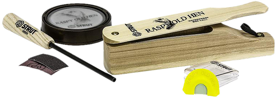 Hunters Specialties HSSTR06928 Raspy Old Hen 3-Piece Turkey Call Combo Kit