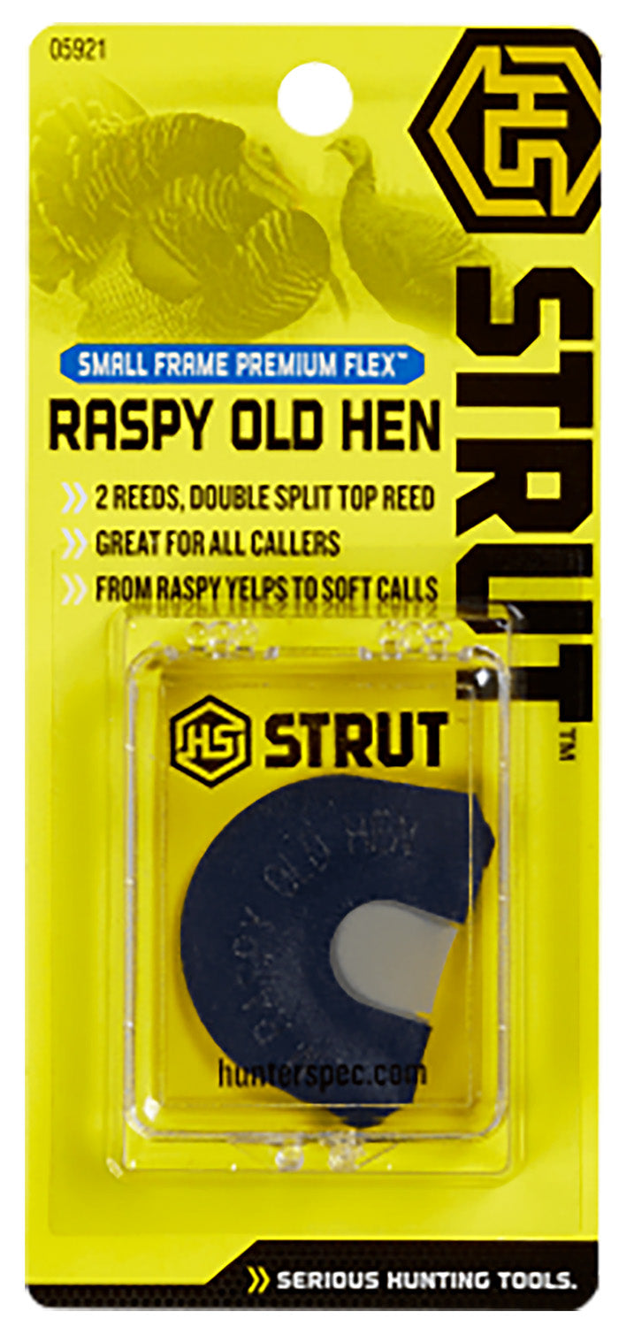Hunters Specialties Raspy Old Hen Premium Flex Diaphragm Turkey Call HSSTR05921