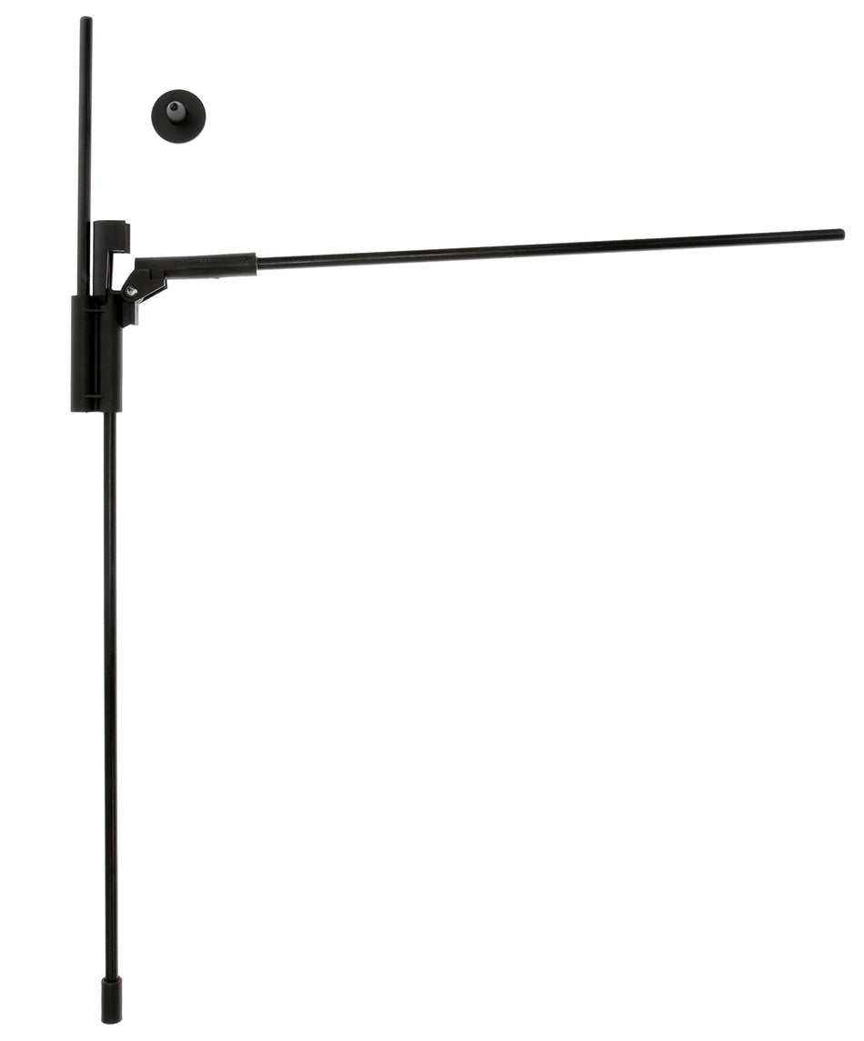 Hunters Specialties Dual Position Strut Turkey Decoy Stake Black Fiberglass HSSTR07034