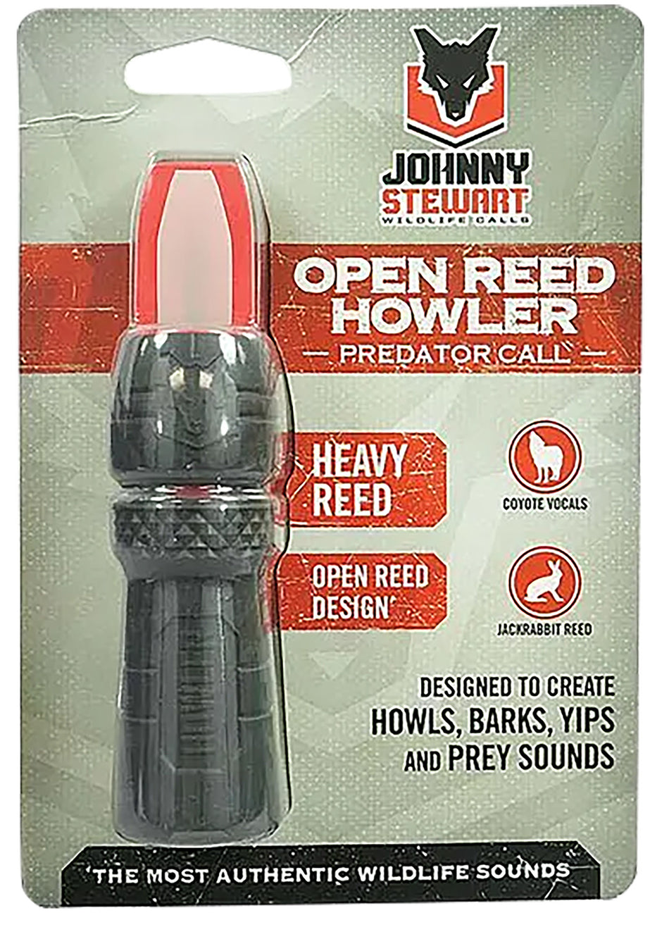 Hunters Specialties Open Reed Howler Predator Hunting Call Black/Red HSJSORHOWL