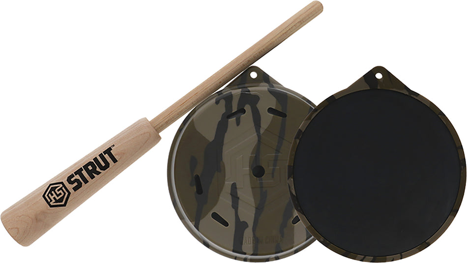 Hunters Specialties Camo Cutt'R Pot Call Slate Turkey Friction Call HSBBSPC