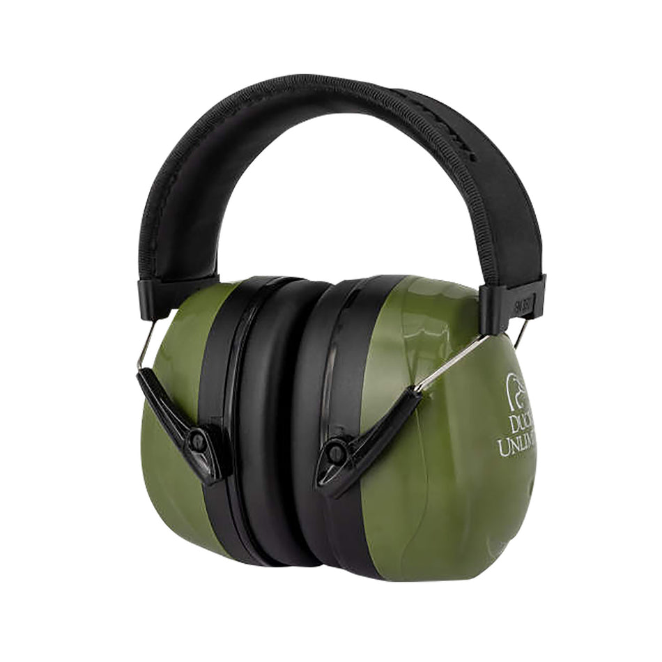 Radians DUHIHPGRBX Over-the-Head High Performance Earmuff Black/Green