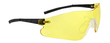 Radians Youth Safety Glasses Amber Lens Black Frame DUY11040C