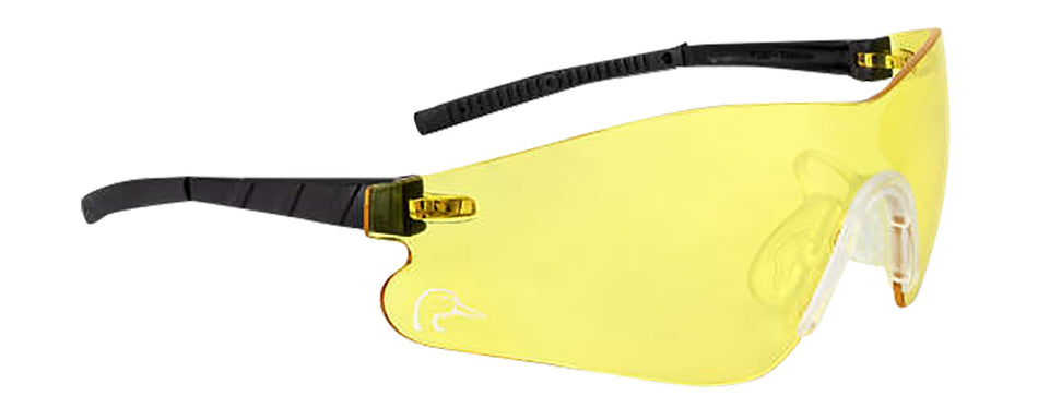 Radians Youth Safety Glasses Amber Lens Black Frame DUY11040C