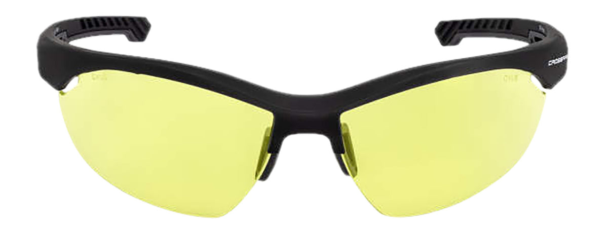 Radians Ballistic Safety Glasses Amber Lens Black Frame XFBD1040C