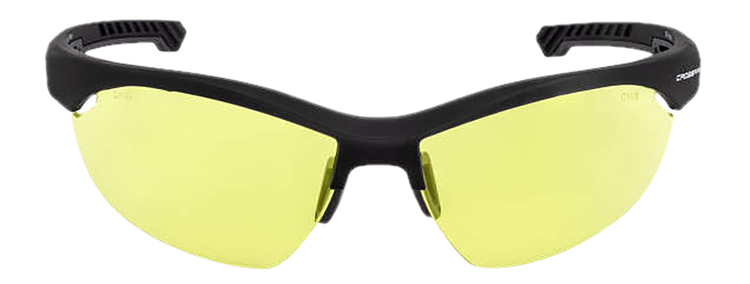 Radians Ballistic Safety Glasses Amber Lens Black Frame XFBD1040C