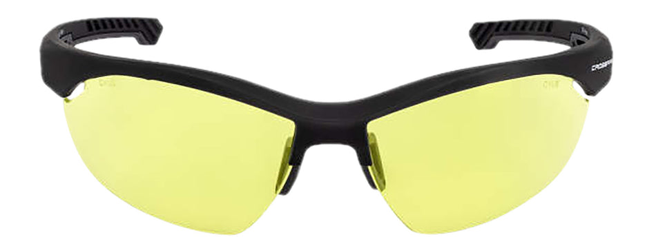 Radians Ballistic Safety Glasses Amber Lens Black Frame XFBD1040C