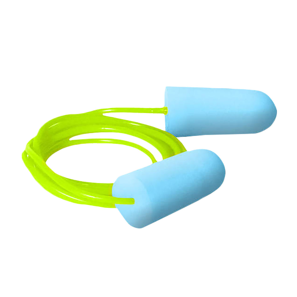 Radians FP75BBP3 Prohibitor In-Ear Foam Earplugs Lime Green/Light Blue