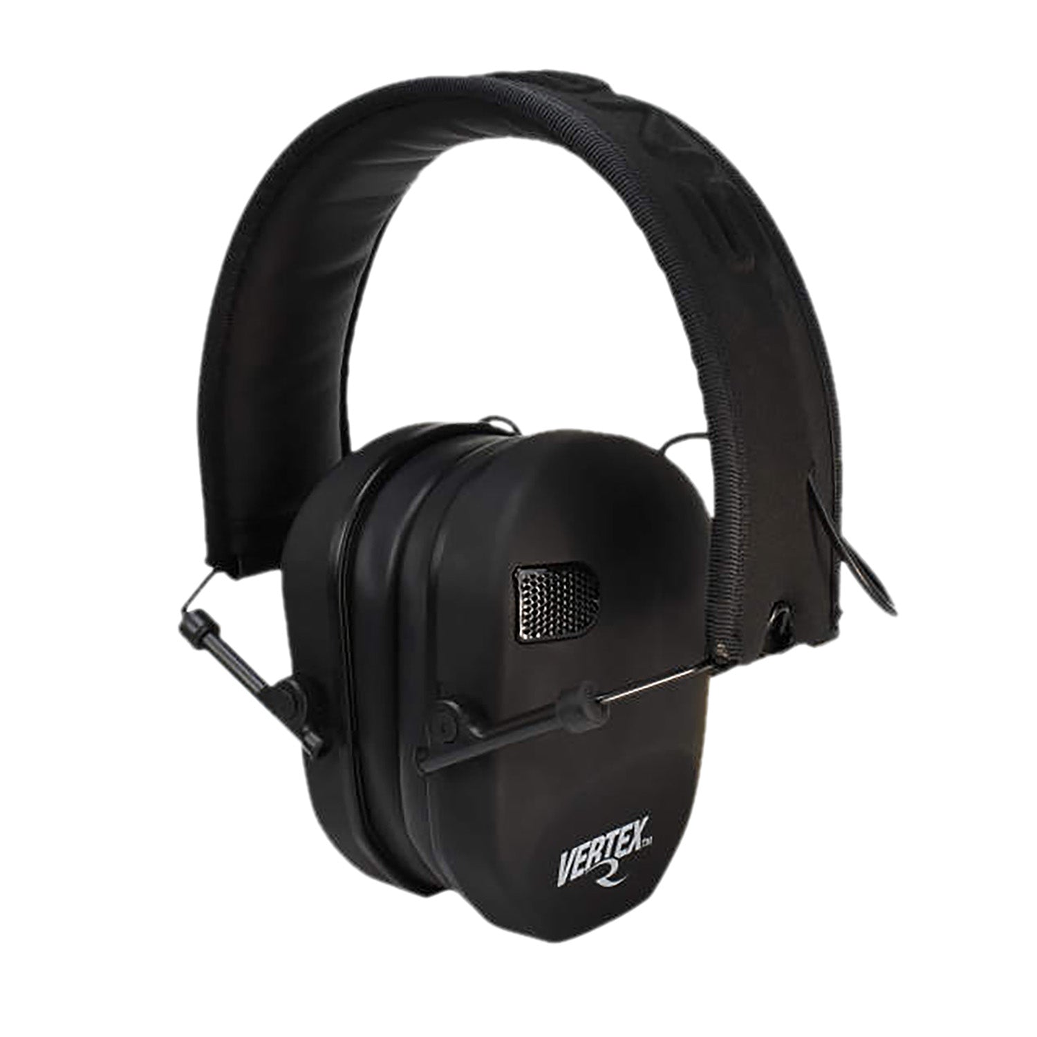 Radians VX0110CS Vertex Ultra Slim Over-the-Head Electronic Muff 85 dB Black
