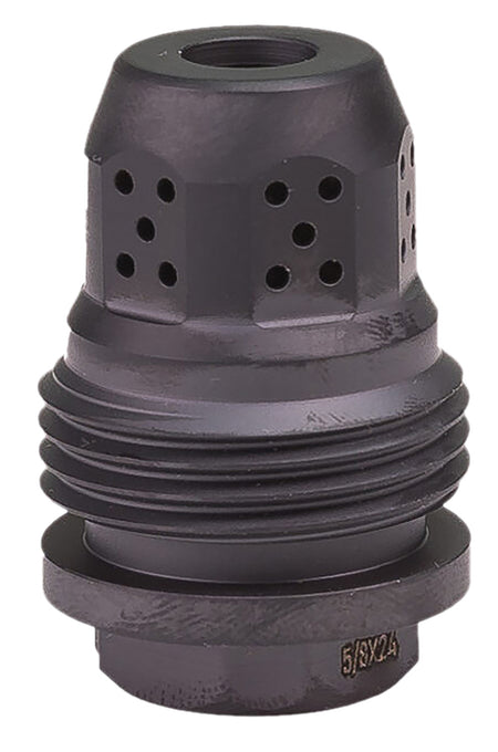 JK Armament Bald Eagle 9mm Black Nitride SS Solvent Trap Adapter 1/2"x28 Threads 1.65" OAL
