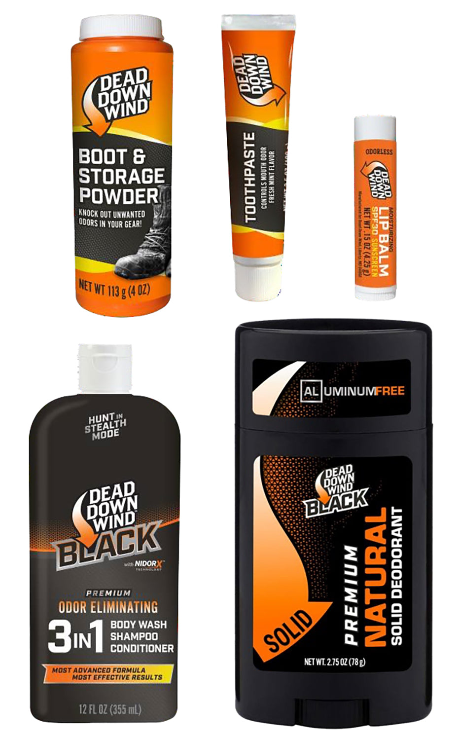 Dead Down Wind 2022 DDW 5-Piece Hunting Hygiene Kit