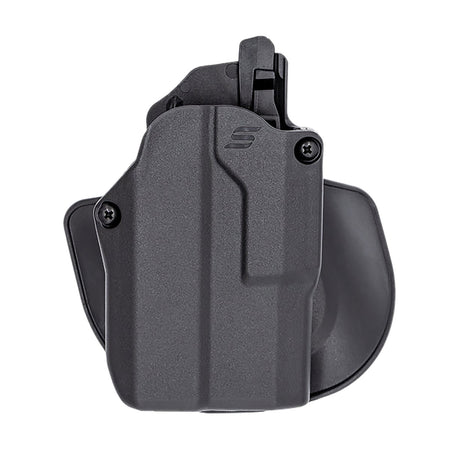 Safariland Solis ALS Outside Waistband Holster Glock 17 with TLR-7 Right Hand Black