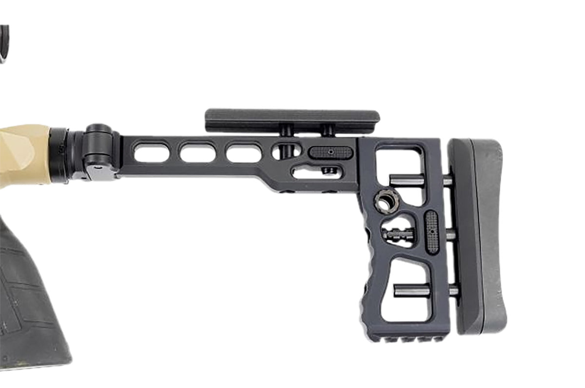 Samson S.A.S Black Anodized Aluminum Folding Stock Assembly