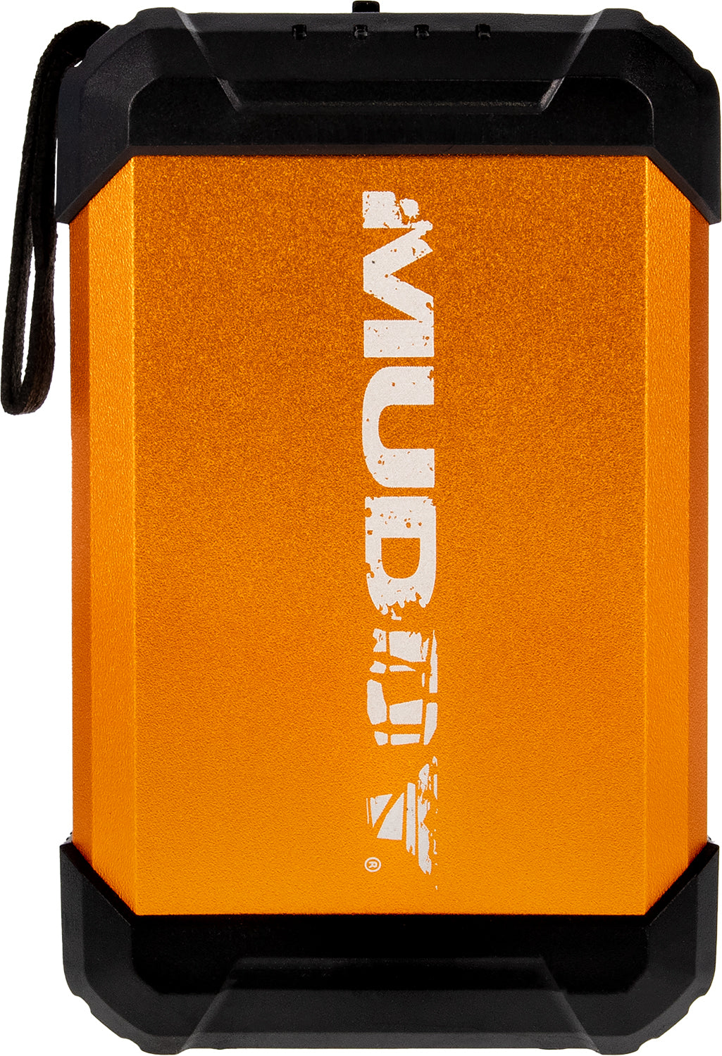 Muddy 3-In-One Hand Warmer Flashlight and USB Power Bank Black/Orange