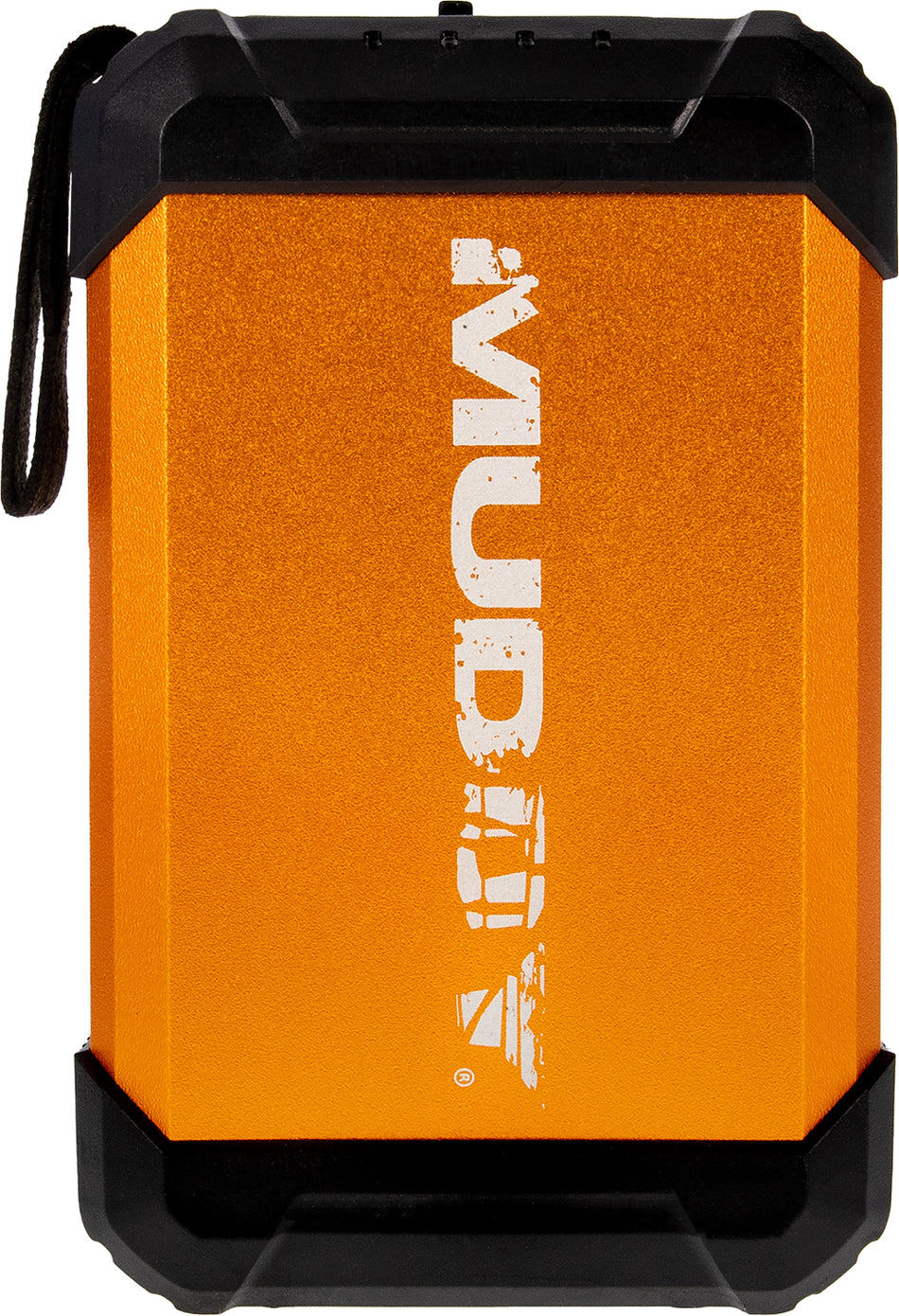 Muddy 3-In-One Hand Warmer Flashlight and USB Power Bank Black/Orange