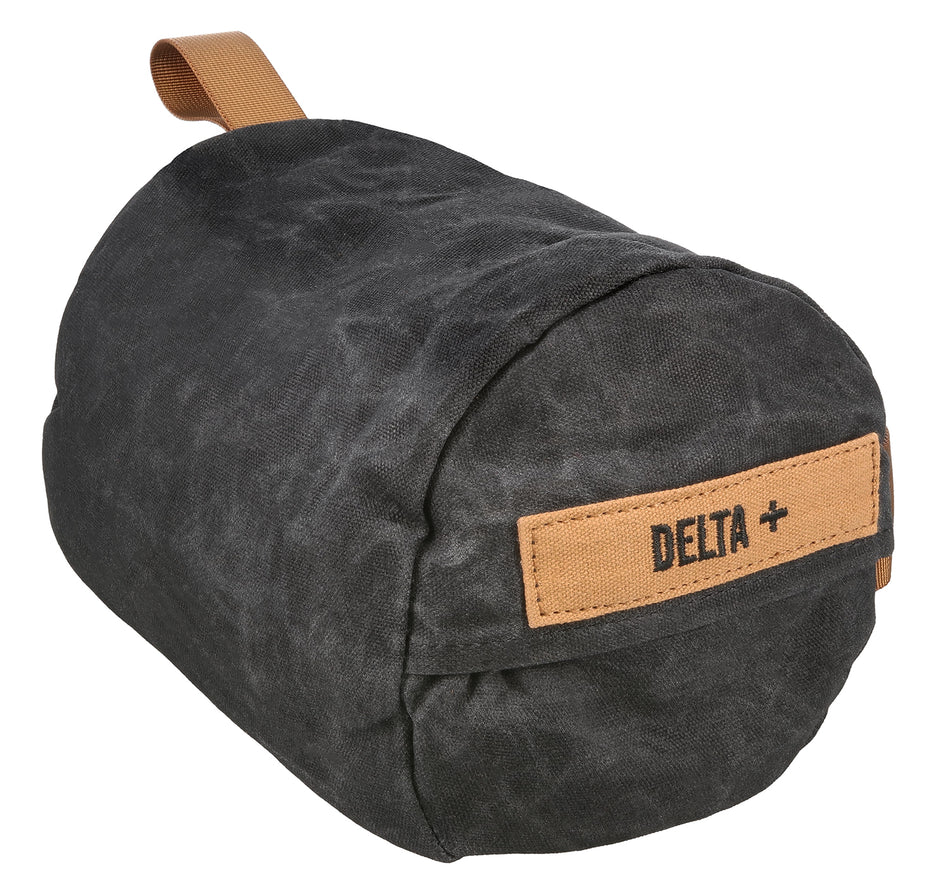 Birchwood Casey Steady-Shot Delta Heavyweight Prefilled Black Waxed Canvas Shooting Bag