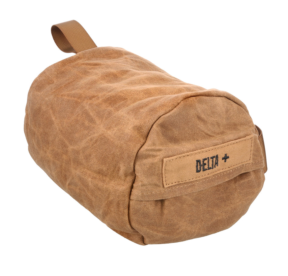 Birchwood Casey Steady-Shot Delta Plus Ultralight Tan Waxed Canvas Large Shooting Bag 1.75 lbs