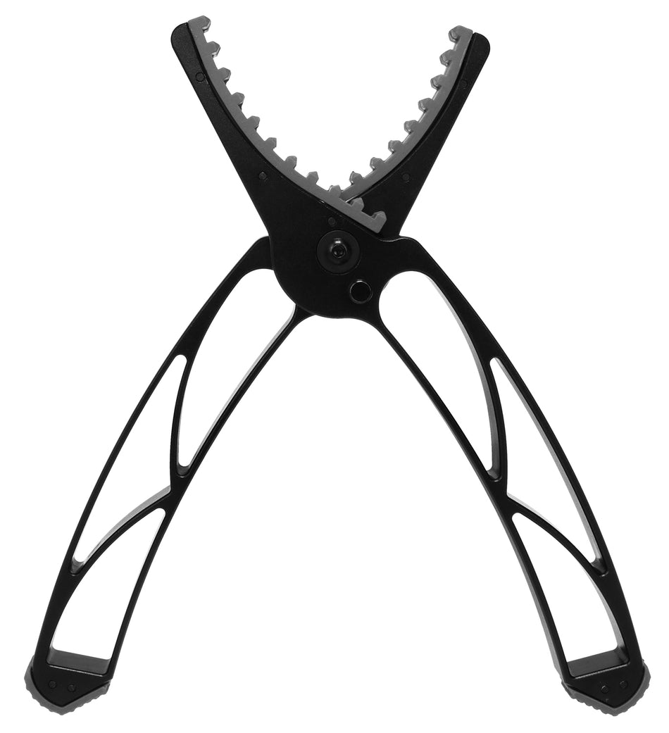 Birchwood Casey Rear Rifle Support Aluminum Black Gray No-Mar Polyurethane Jaws Six Positions