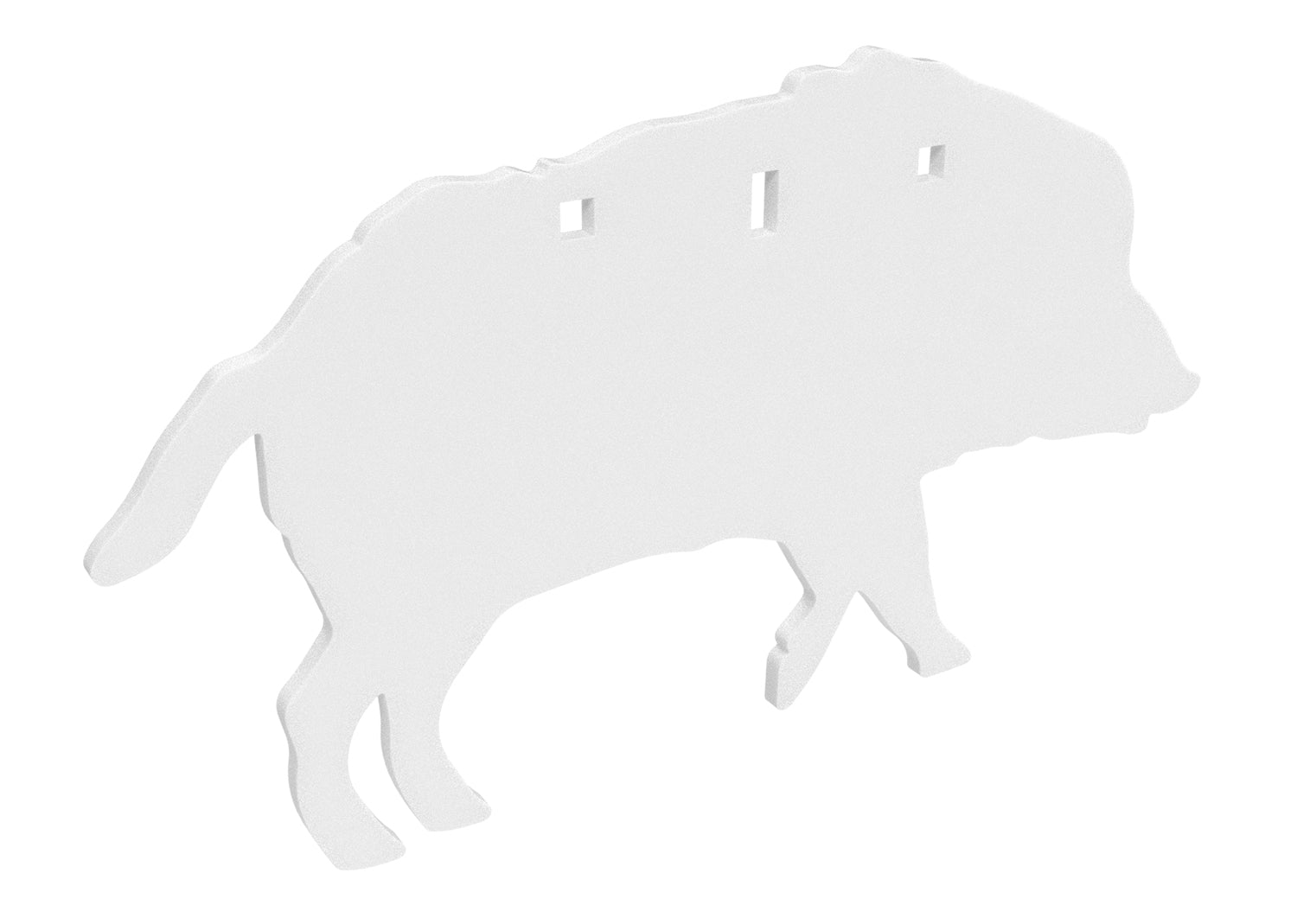 Birchwood Casey Centerfire Silhouette Boar 3/8" AR500 Steel Shooting Target BC-47709