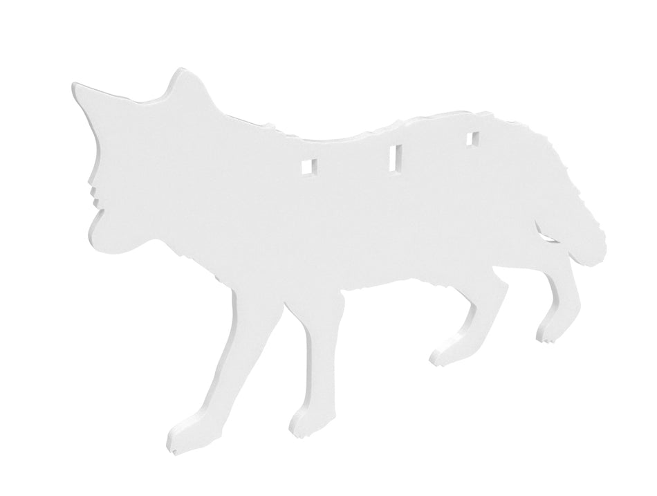 Birchwood Casey Centerfire Silhouette Coyote 3/8" AR500 Steel Shooting Target BC-47711