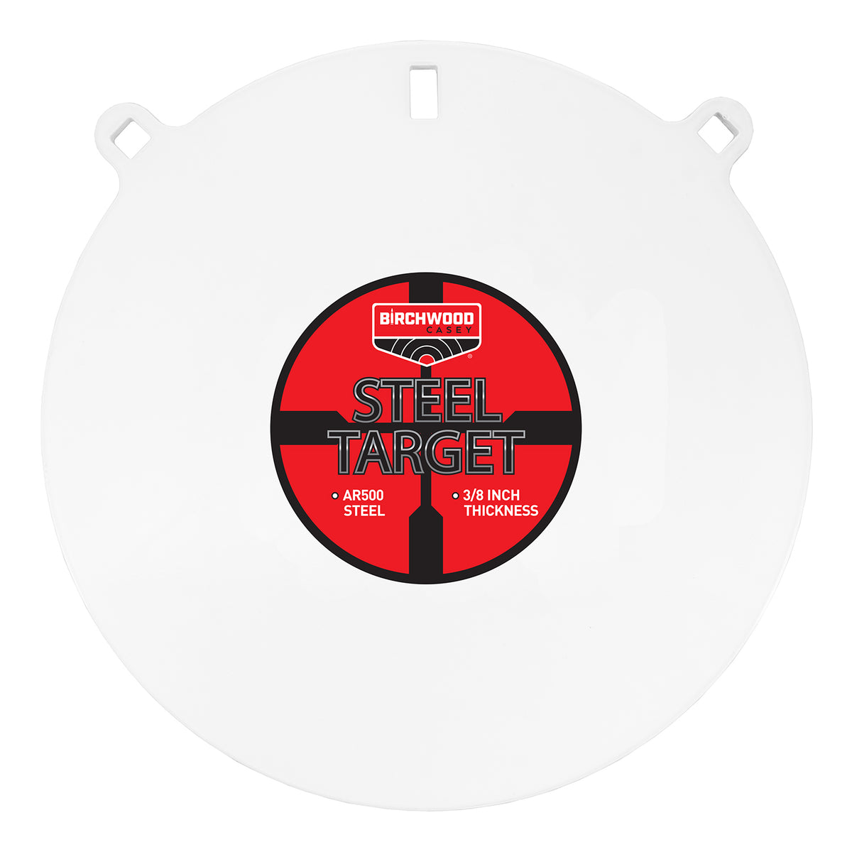 Birchwood Casey BC-RND15-38 15" Round AR500 Steel Gong Target 3/8" Thick