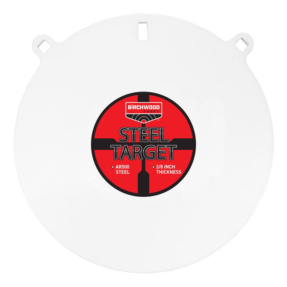 Birchwood Casey BC-RND15-38 15" Round AR500 Steel Gong Target 3/8" Thick