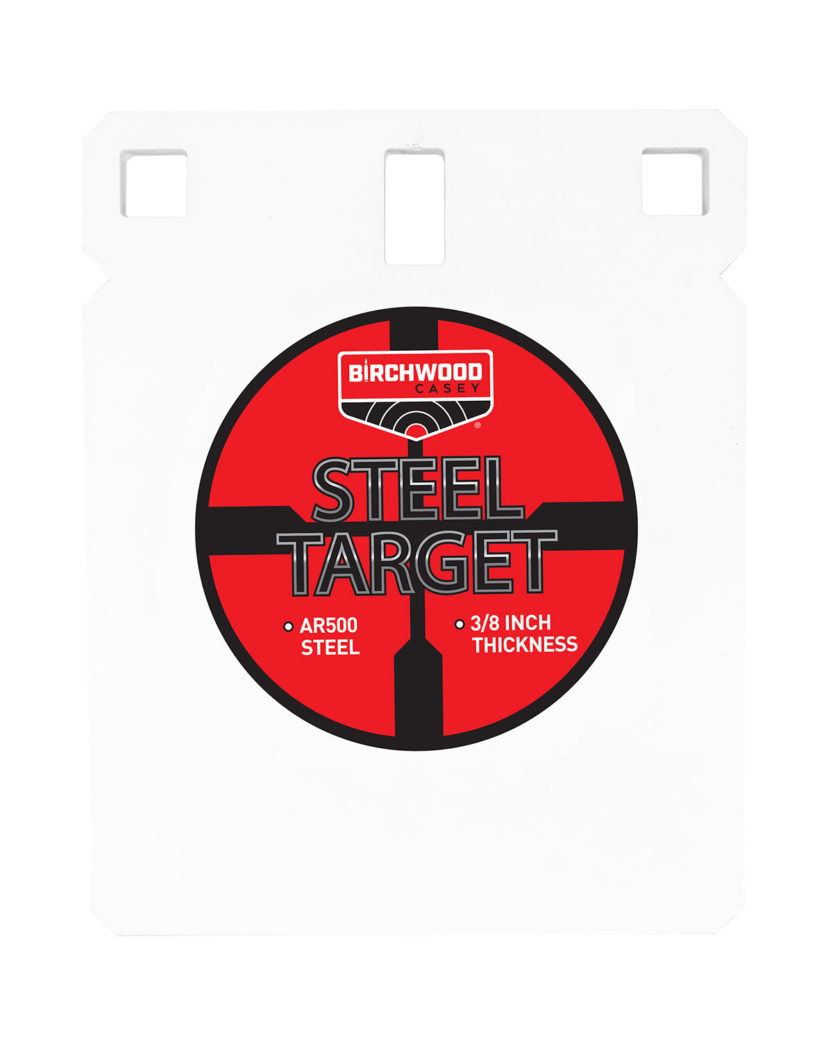Birchwood Casey BC-SQR8-38 8" Square AR500 Steel Gong Target 3/8" Thick