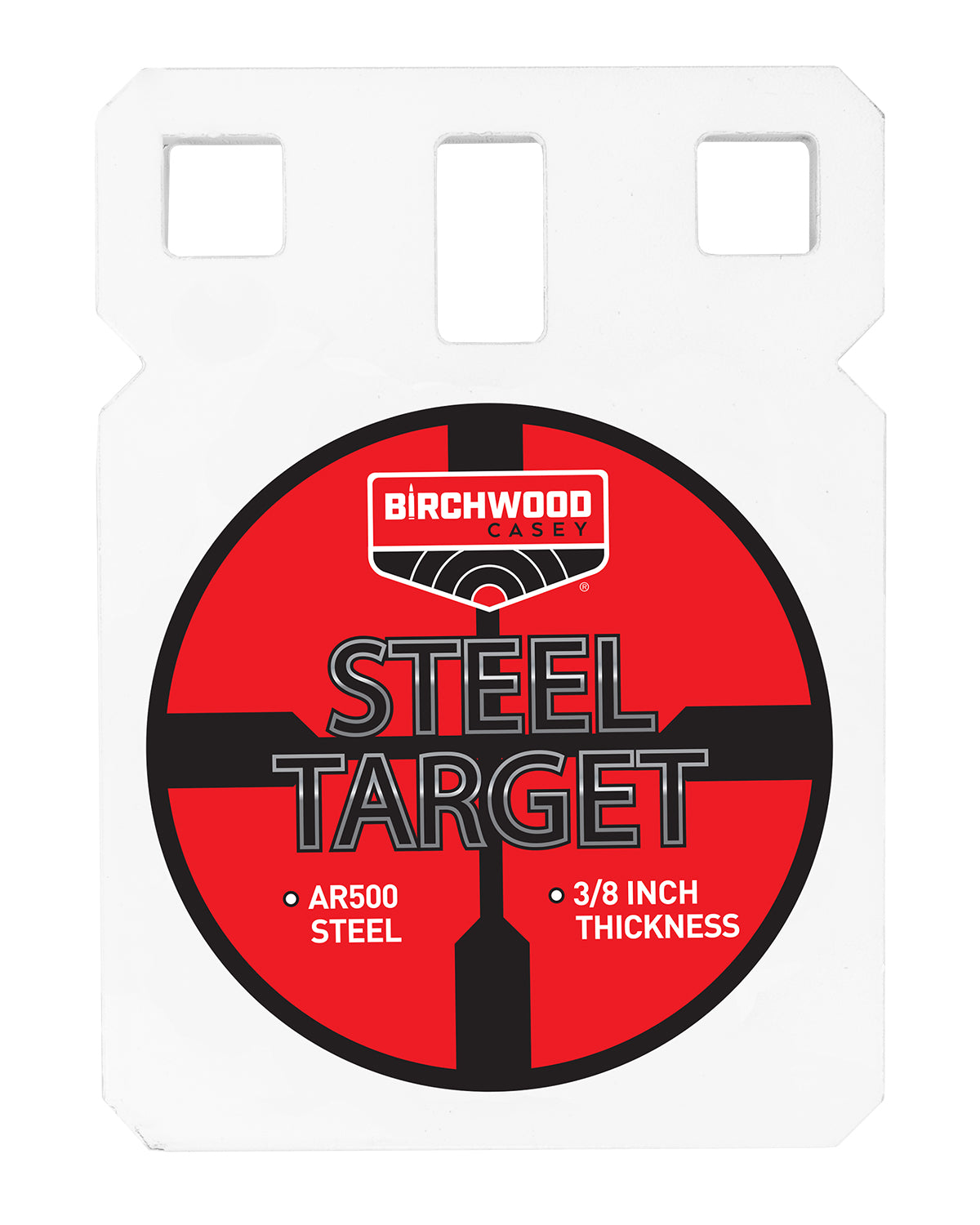 Birchwood Casey BC-SQR4-38 4" Square AR500 Steel Gong Target 3/8" Thick