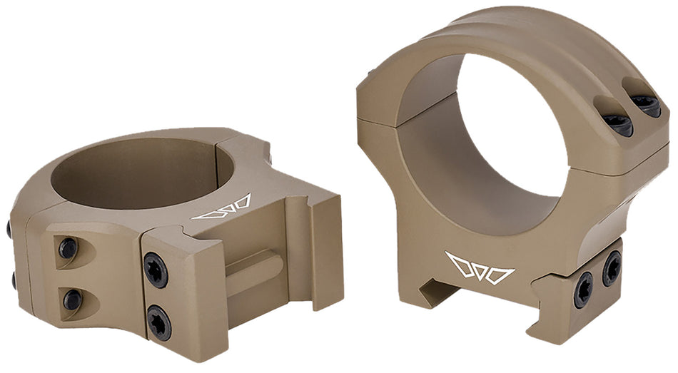 Warne HyperLite 8514DE 30mm Tube Dark Earth Cerakote MagnaFusion Alloy Scope Rings Maxima/Weaver/Picatinny