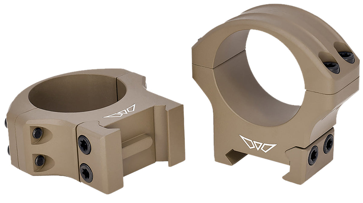 Warne HyperLite 8521DE 34mm Tube Dark Earth Cerakote MagnaFusion Alloy Scope Rings Maxima/Weaver/Picatinny