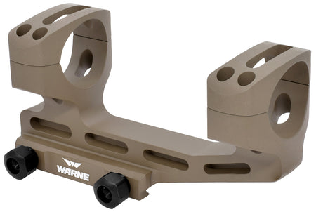 Warne LRSKEL34DE LR-SKEL Cantilever Mount Combo Dark Earth 34mm Tube 20 MOA MSR