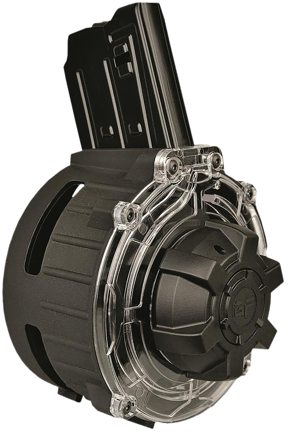Gforce Arms GFDRUM2012 Shotgun Drum Magazine 20rd for MKA 1919 Black Steel