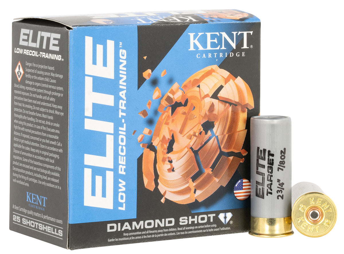 Kent Cartridge 12 Gauge Shotgun Shells  #8 7/8 oz 2.75 in