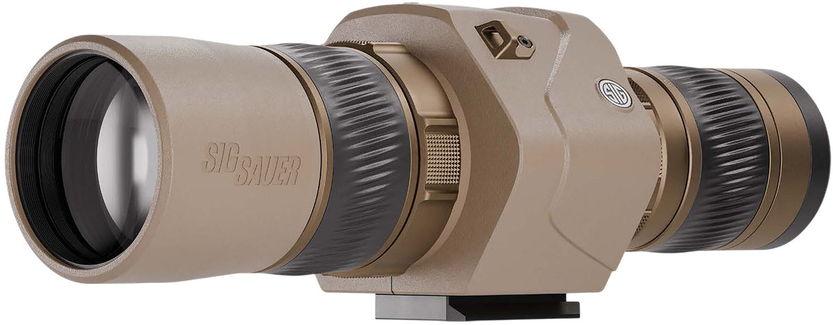 Sig Sauer Electro-Optics SOO62001 OSCAR6 HDX Pro 16-32x60mm Spotting Scope FDE Magnesium