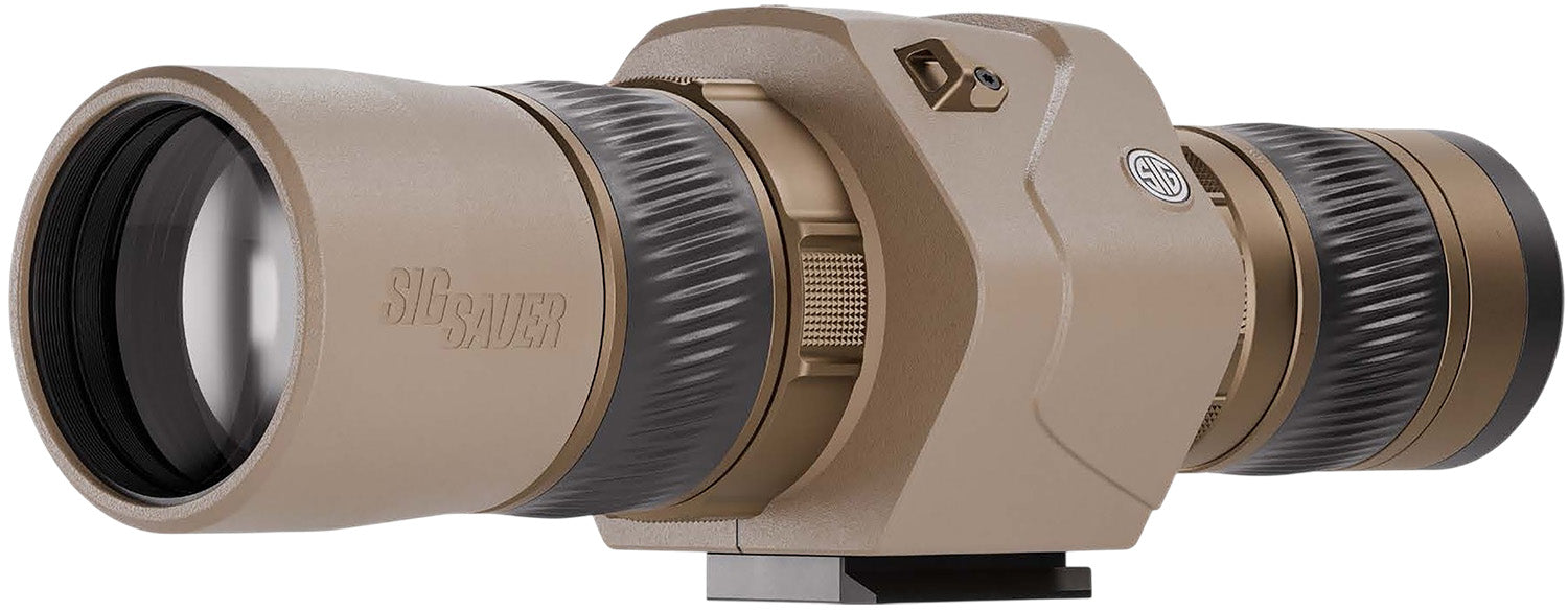 Sig Sauer Electro-Optics SOO62001 OSCAR6 HDX Pro 16-32x60mm Spotting Scope FDE Magnesium