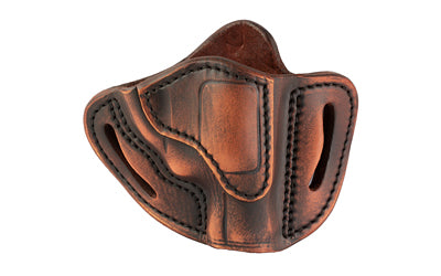 1791 Gunleather Size 1 OWB Revolver Belt Holster, J-Frame Fit, Vintage Leather, Right Hand RVH-1-VTG-R