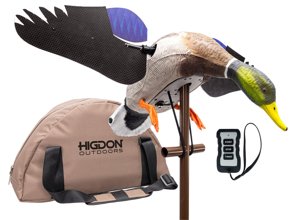 Higdon Outdoors Flasher Pro Guide Pack Mallard Drake Decoy, Multi-Color (Model 55058)