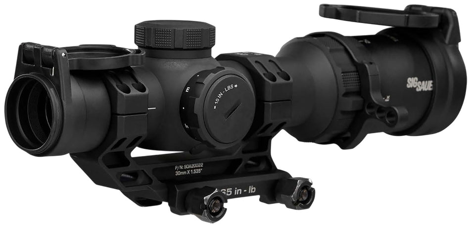 Sig Sauer Electro-Optics Tango-MSR 1-6x24mm Black Illuminated BDC Rifle Scope SOTMC61000