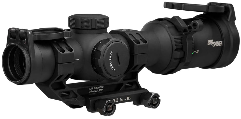 Sig Sauer Electro-Optics Tango-MSR 1-8x24mm Black Illuminated BDC-8 Rifle Scope SOTMC81000