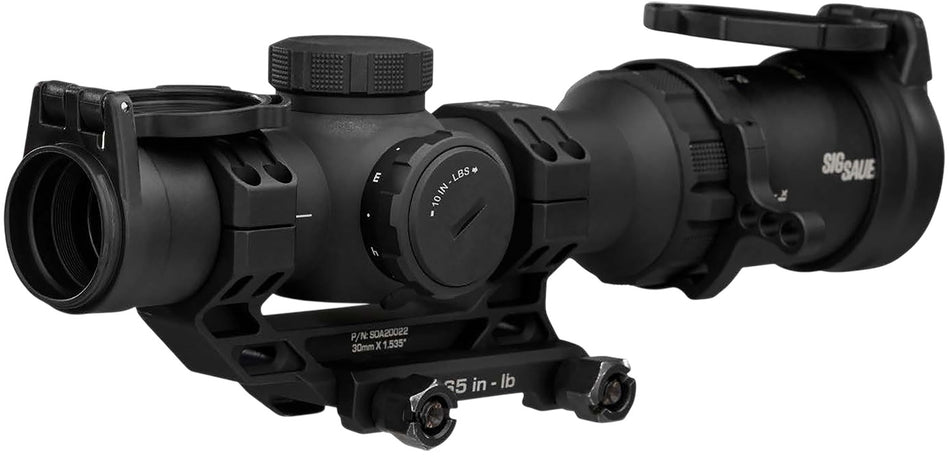 Sig Sauer Electro-Optics Tango-MSR 1-10x24mm Black Illuminated BDC-10 Rifle Scope SOTMC11000