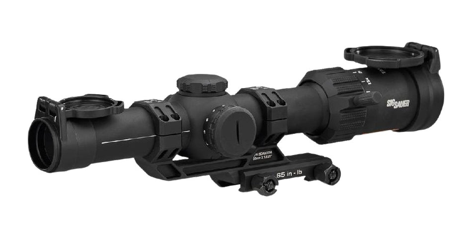 Sig Sauer Electro-Optics Tango-MSR 1-6x24mm Black Illuminated Hellfire Rifle Scope SOTM61003