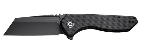 Civivi C23036-1 ExOne Folding Knife 2.94" Reverse Tanto Black Stonewashed Nitro-V Blade, Black G10 Handle
