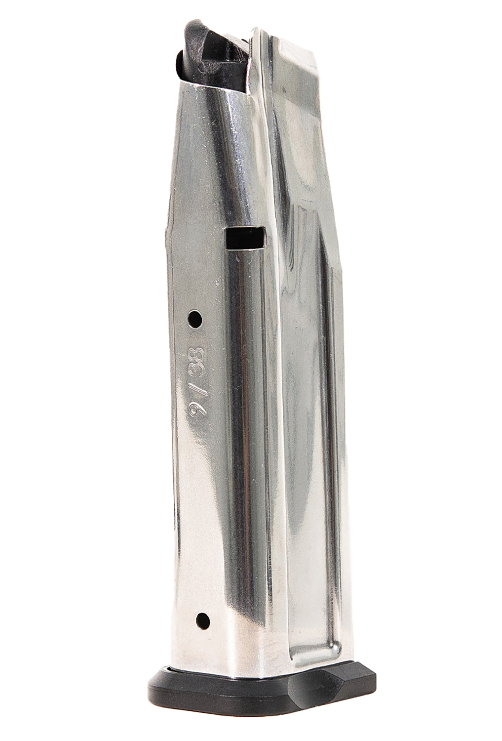 Watchtower Firearms MAG126SS 17rd 9mm 1911 Handgun Magazine Stainless Steel Silver/Black