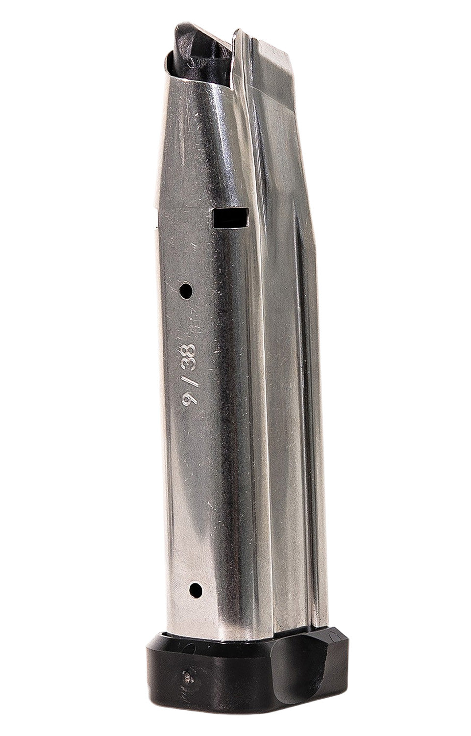 Watchtower Firearms MAG140SS 20rd 9mm 1911 Handgun Magazine Stainless Steel Silver/Black