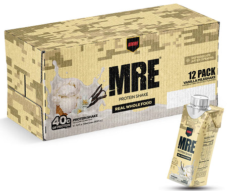 Redcon1 MRE RTD Vanilla Milkshake Protein Shake 12-Pack