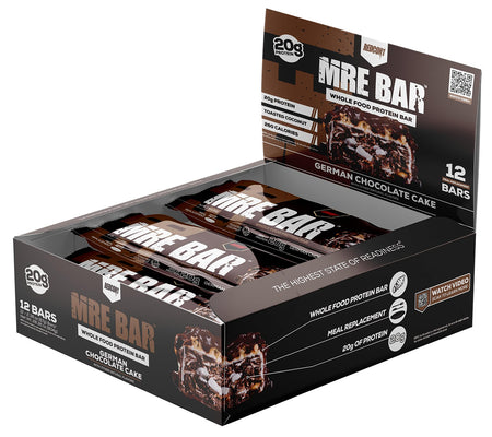 Redcon1 MRE Whole Food Protein Bar German Chocolate Cake 12-Pack